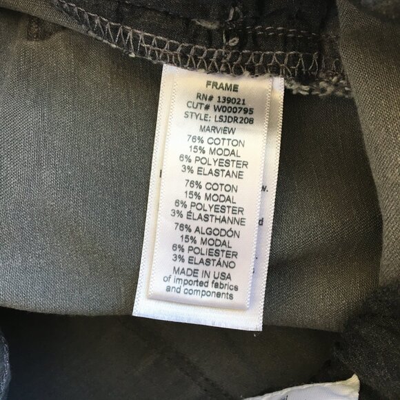 Frame Le Skinny Grey Jeans 27 - Picture 6 of 12